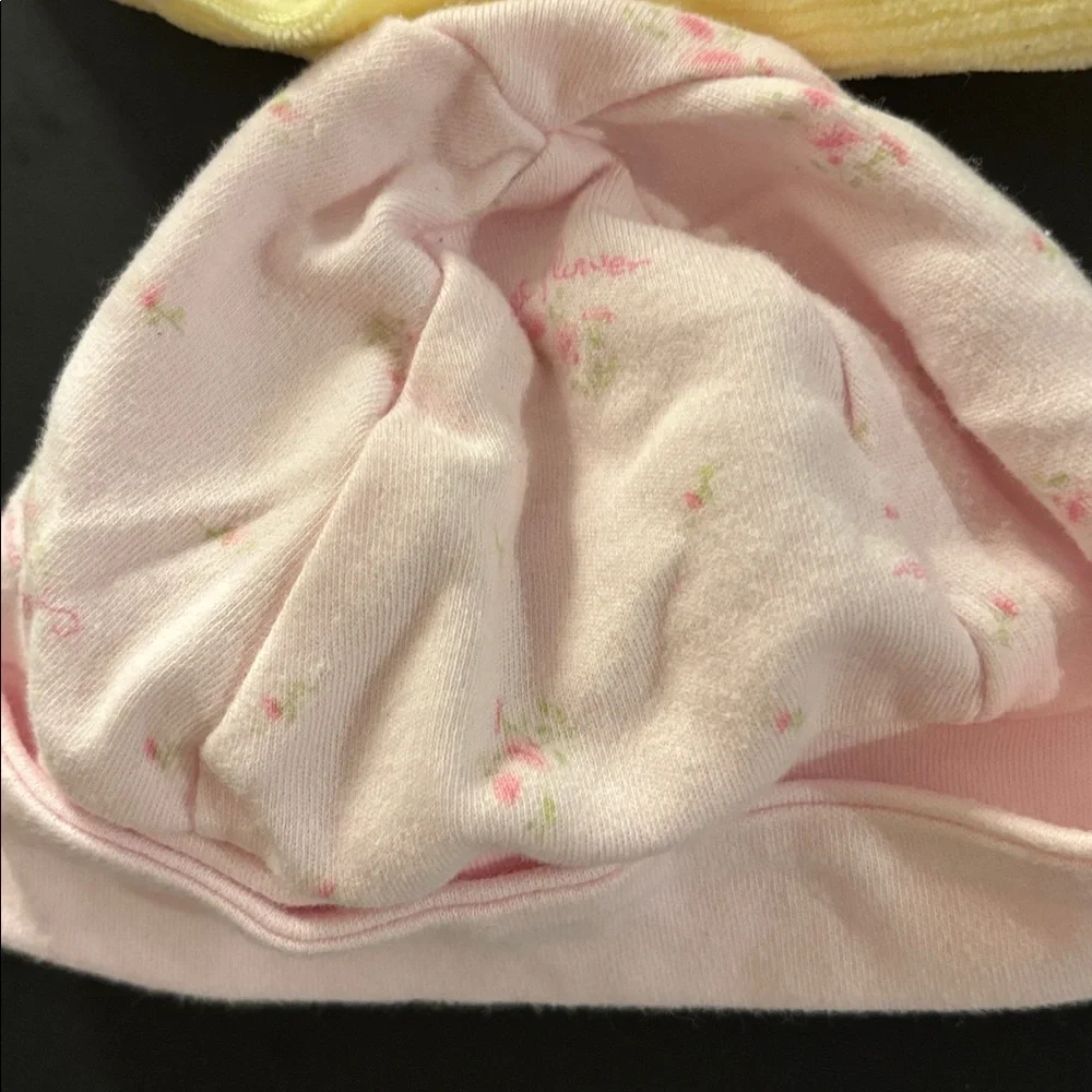 Colorful Baby Beanie Set lot of 3